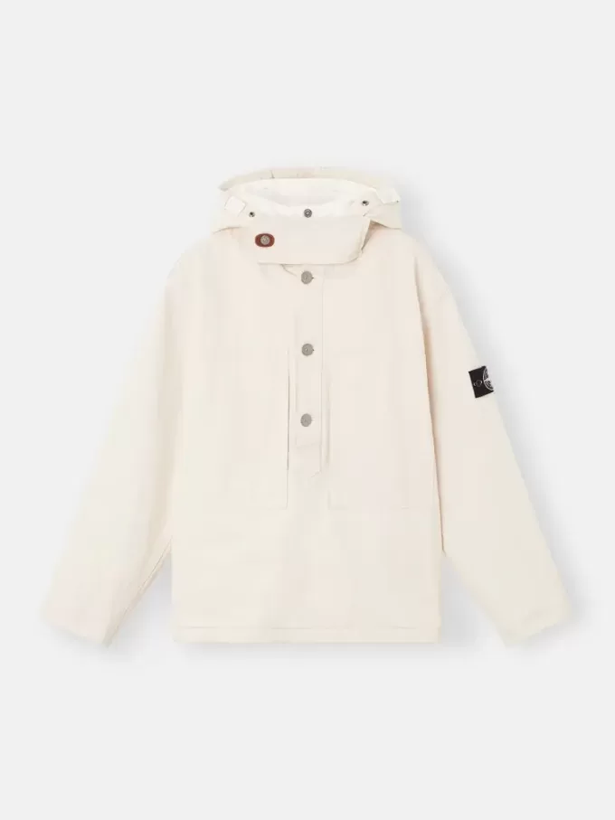 Anorak avec doublure de capuche amovible et jugulaire Anorak avec doublure de capuche amovible et jugulaire