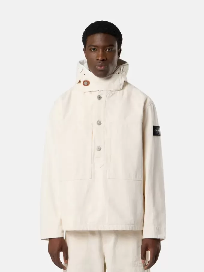 Anorak avec doublure de capuche amovible et jugulaire Anorak avec doublure de capuche amovible et jugulaire