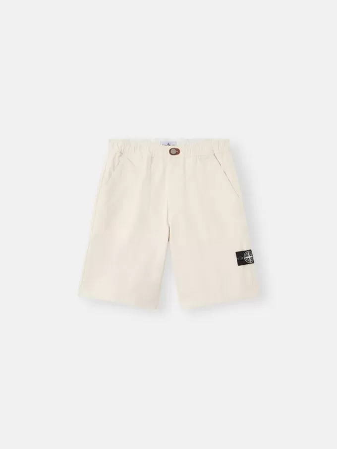 Bermuda ample à jambes larges et taille élastiquée Bermuda ample à jambes larges et taille élastiquée