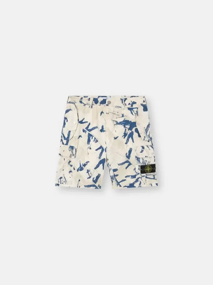 Bermuda cargo confortable avec imprimé camouflage Bermuda cargo confortable avec imprimé camouflage