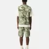 Bermuda cargo confortable avec imprimé camouflage Bermuda cargo confortable avec imprimé camouflage