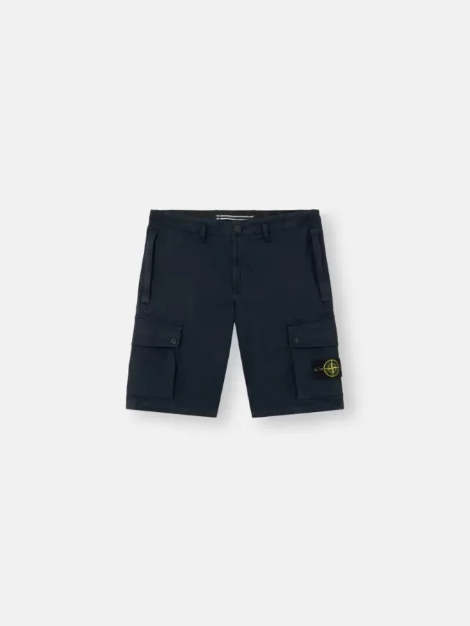 Bermuda slim avec poches zippées Bermuda slim avec poches zippées