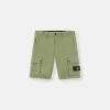 Bermuda slim avec poches zippées Bermuda slim avec poches zippées