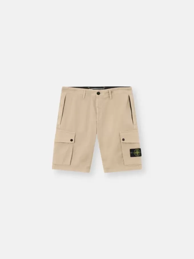 Bermuda slim avec poches zippées Bermuda slim avec poches zippées