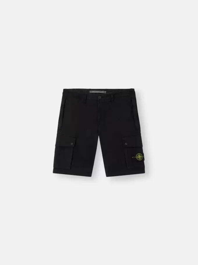 Bermuda slim avec poches zippées Bermuda slim avec poches zippées