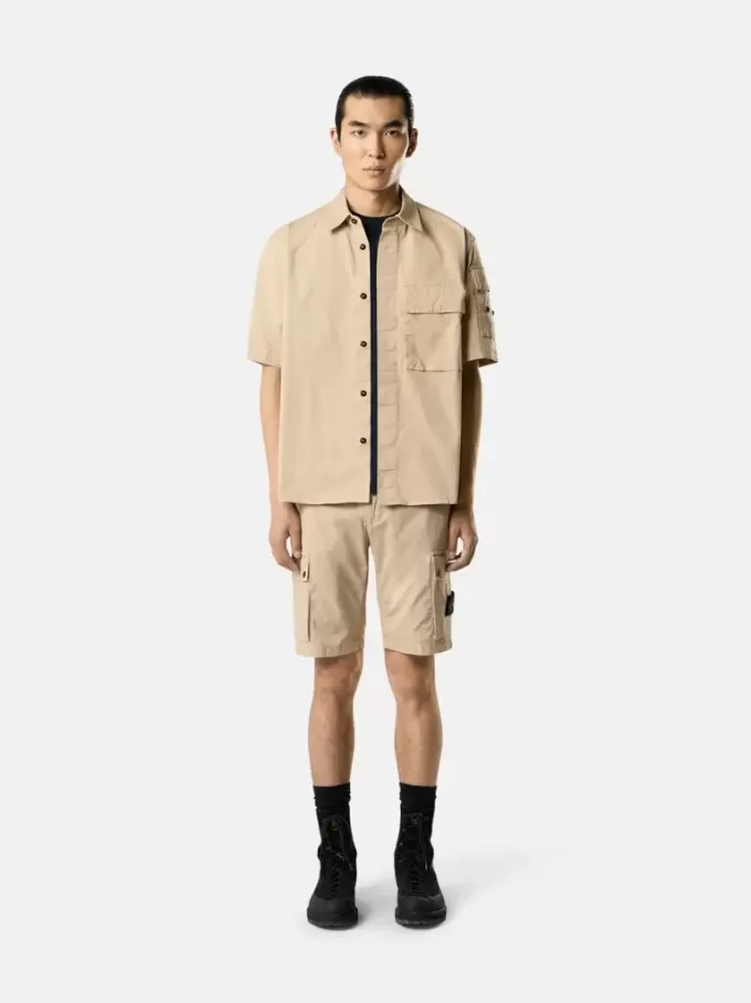 Bermuda slim avec poches zippées Bermuda slim avec poches zippées