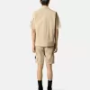 Bermuda slim avec poches zippées Bermuda slim avec poches zippées