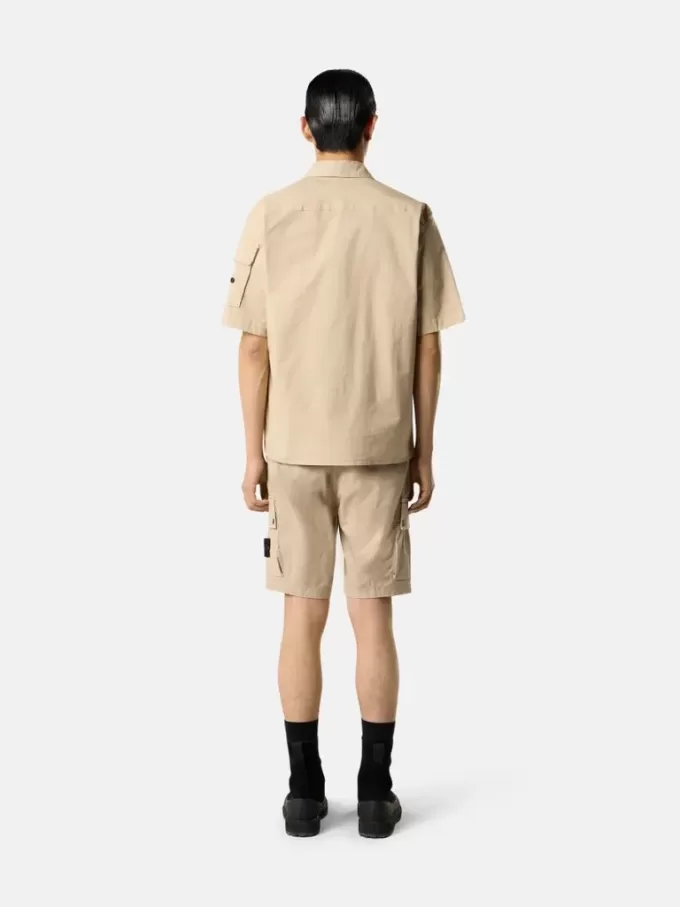 Bermuda slim avec poches zippées Bermuda slim avec poches zippées