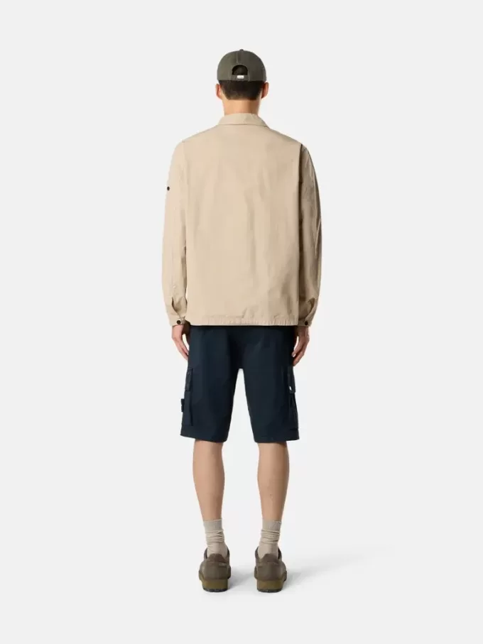 Bermuda slim avec poches zippées Bermuda slim avec poches zippées