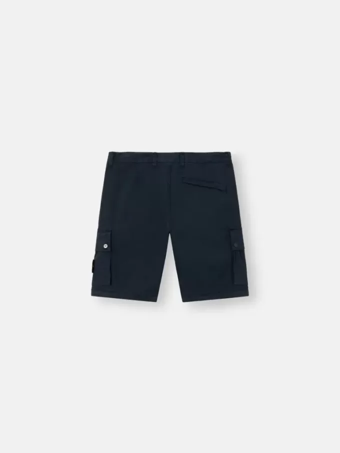 Bermuda slim avec poches zippées Bermuda slim avec poches zippées