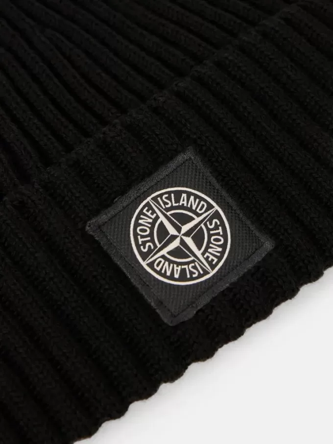 Bonnet avec patch logo Compass Bonnet avec patch logo Compass