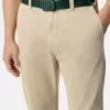 Ceinture à boucle carrée et logo Compass