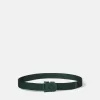 Ceinture à boucle carrée et logo Compass