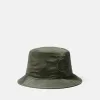 Chapeau bob avec doublure en maille et broderie Compass Chapeau bob avec doublure en maille et broderie Compass