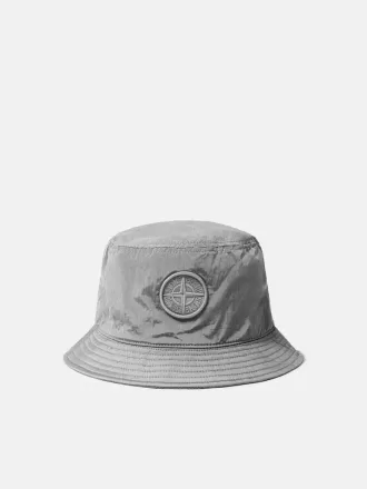 Chapeau bob avec doublure en maille et broderie Compass Chapeau bob avec doublure en maille et broderie Compass