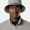 Chapeau bob avec doublure en maille et broderie Compass