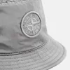 Chapeau bob avec doublure en maille et broderie Compass