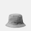 Chapeau bob avec doublure en maille et broderie Compass
