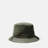 Chapeau bob avec doublure en maille et broderie Compass Chapeau bob avec doublure en maille et broderie Compass
