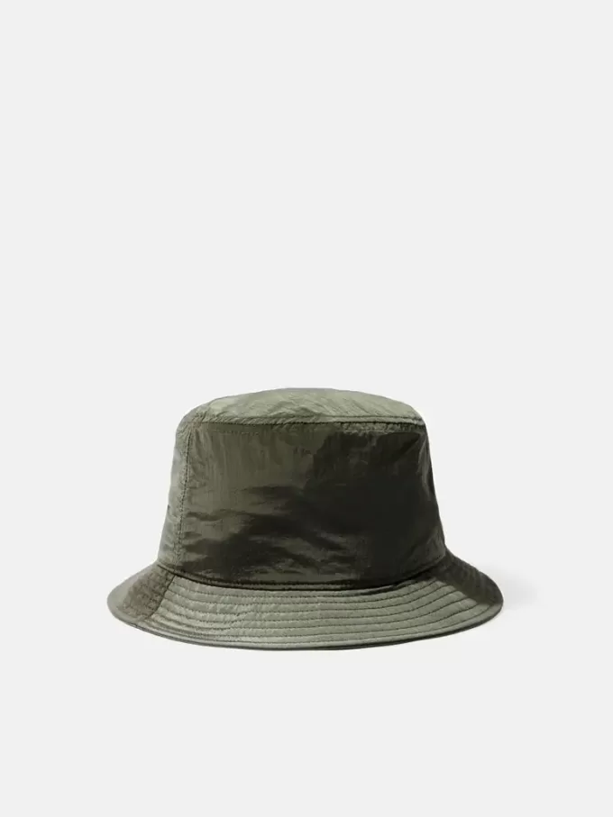 Chapeau bob avec doublure en maille et broderie Compass Chapeau bob avec doublure en maille et broderie Compass