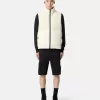 Gilet avec finition déperlante et poches à boutons-pression Gilet avec finition déperlante et poches à boutons-pression