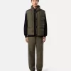 Gilet en duvet coupe-vent avec poches zippées Gilet en duvet coupe-vent avec poches zippées