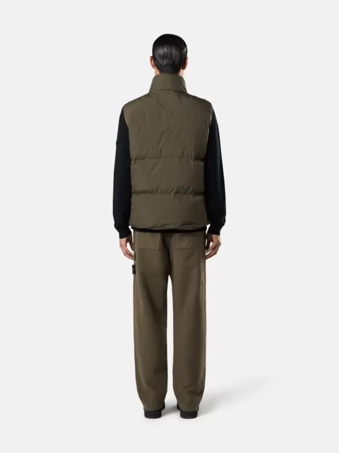 Gilet en duvet coupe-vent avec poches zippées Gilet en duvet coupe-vent avec poches zippées