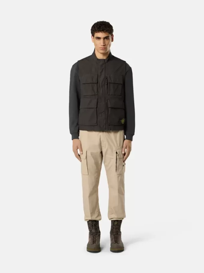 Gilet utilitaire avec conception anti-chute et multi-poches Gilet utilitaire avec conception anti-chute et multi-poches