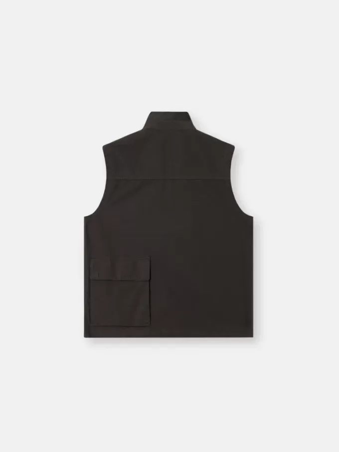 Gilet utilitaire avec conception anti-chute et multi-poches Gilet utilitaire avec conception anti-chute et multi-poches