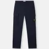 Pantalon cargo ample avec poches et bas à cordon coulissant