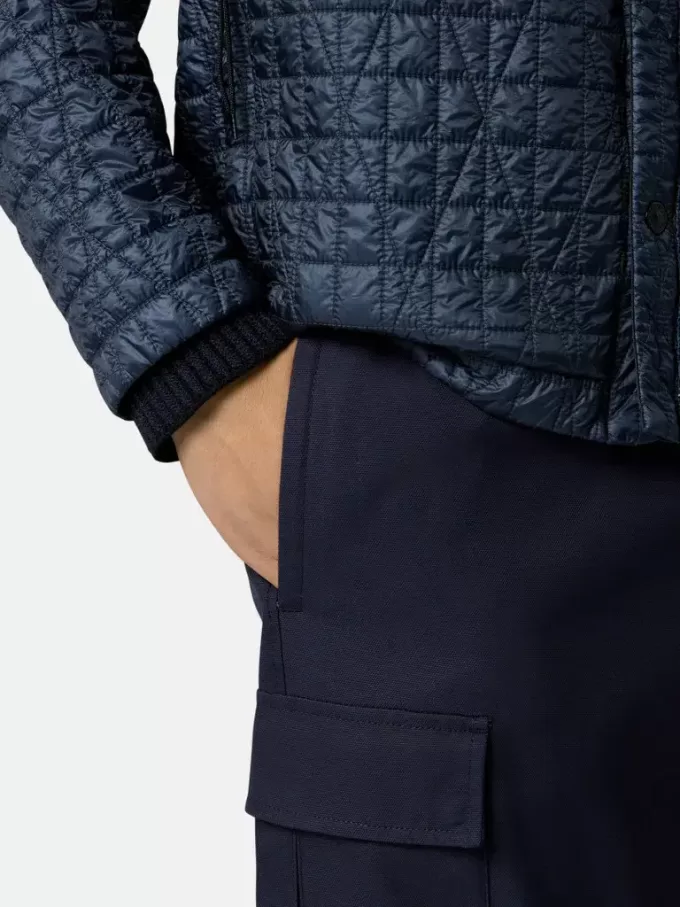 Pantalon cargo ample avec poches et bas à cordon coulissant