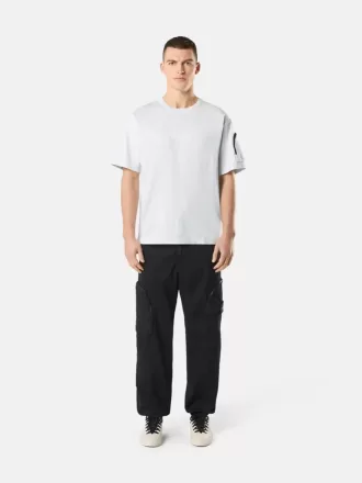 Pantalon cargo coupe classique avec bas des jambes élastiqué Pantalon cargo coupe classique avec bas des jambes élastiqué