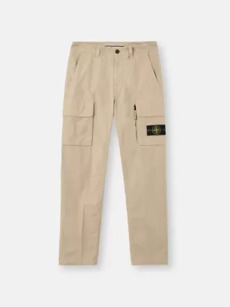 Pantalon cargo coupe classique avec poches à boutons-pression et zippées Pantalon cargo coupe classique avec poches à boutons-pression et zippées