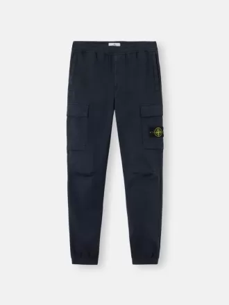 Pantalon cargo coupe regular-tapered avec taille élastiquée Pantalon cargo coupe regular-tapered avec taille élastiquée