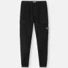 Pantalon cargo coupe regular-tapered avec taille élastiquée Pantalon cargo coupe regular-tapered avec taille élastiquée