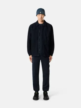 Pantalon cargo coupe regular-tapered avec taille élastiquée Pantalon cargo coupe regular-tapered avec taille élastiquée