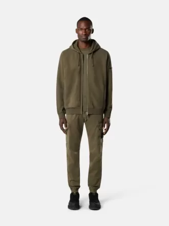 Pantalon cargo coupe regular-tapered avec taille élastiquée Pantalon cargo coupe regular-tapered avec taille élastiquée
