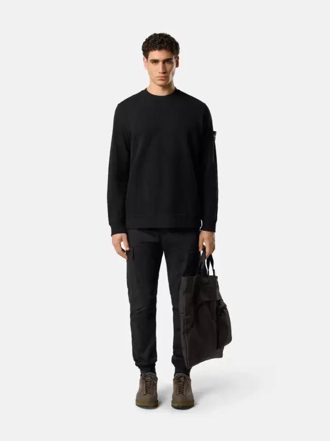 Pantalon cargo coupe regular-tapered avec taille élastiquée Pantalon cargo coupe regular-tapered avec taille élastiquée