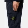 Pantalon cargo coupe regular-tapered avec taille élastiquée Pantalon cargo coupe regular-tapered avec taille élastiquée