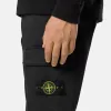 Pantalon cargo coupe regular-tapered avec taille élastiquée Pantalon cargo coupe regular-tapered avec taille élastiquée