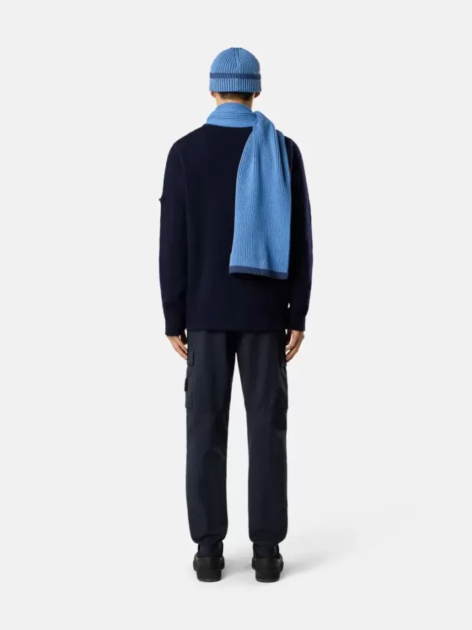 Pantalon cargo coupe regular-tapered avec taille élastiquée Pantalon cargo coupe regular-tapered avec taille élastiquée