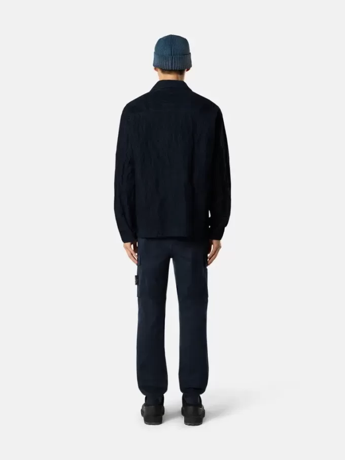 Pantalon cargo coupe regular-tapered avec taille élastiquée Pantalon cargo coupe regular-tapered avec taille élastiquée