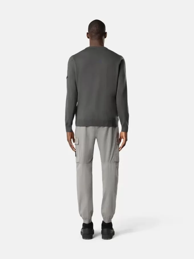 Pantalon cargo coupe regular-tapered avec taille élastiquée Pantalon cargo coupe regular-tapered avec taille élastiquée