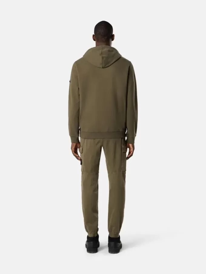 Pantalon cargo coupe regular-tapered avec taille élastiquée Pantalon cargo coupe regular-tapered avec taille élastiquée