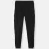 Pantalon cargo coupe regular-tapered avec taille élastiquée Pantalon cargo coupe regular-tapered avec taille élastiquée