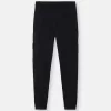 Pantalon cargo coupe regular-tapered avec taille élastiquée Pantalon cargo coupe regular-tapered avec taille élastiquée