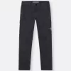 Pantalon cargo skinny avec poches à boutons-pression Pantalon cargo skinny avec poches à boutons-pression