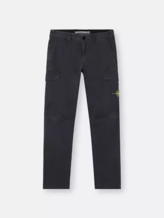 Pantalon cargo skinny avec poches à boutons-pression Pantalon cargo skinny avec poches à boutons-pression