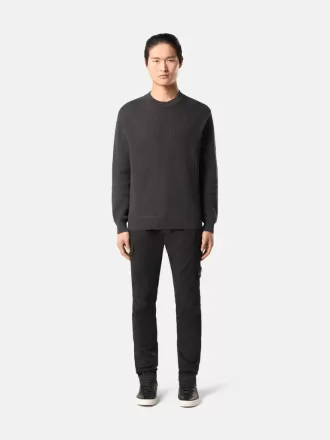 Pantalon cargo skinny avec poches à boutons-pression