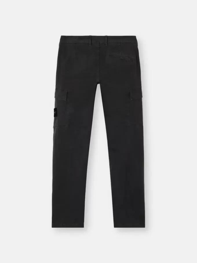 Pantalon cargo skinny avec poches à boutons-pression Pantalon cargo skinny avec poches à boutons-pression